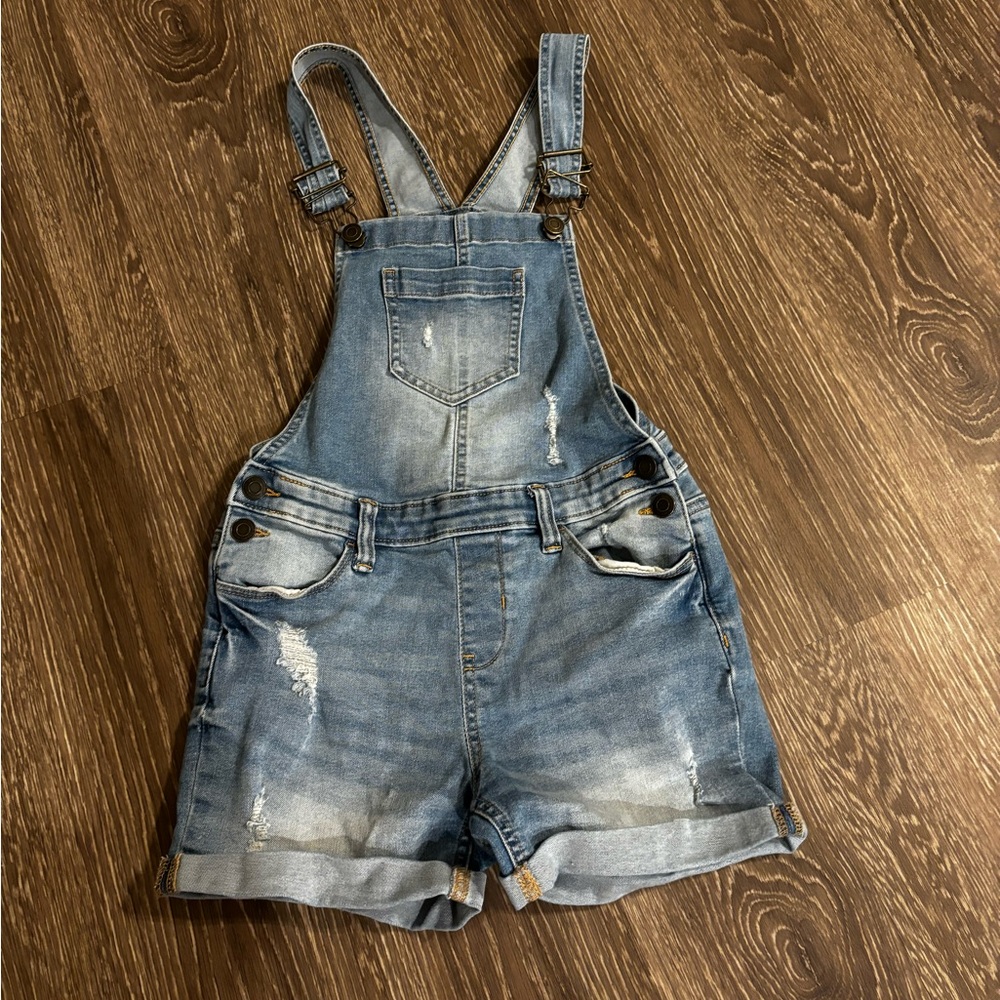 SO girls Jean overalls size 12.